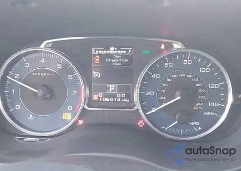 2017 Subaru Crosstrek Limited z USA, uszkodzony, nr VIN JF2GPALC6HH234146